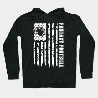 Fantasy Football FLAG VINTAGE Hoodie